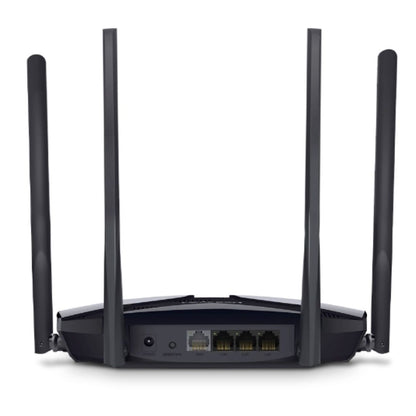 Mercusys MR80X AX3000 Dual-Band Wi-Fi 6 Router, Up to 3 Gbps ,MU-MIMO, OFDMA,WPA3 - Network - Con... - Image 3