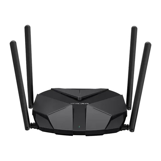 Mercusys MR85X AX3000 Dual-Band Wi-Fi 6 Router,  4× Fixed External Antennas, 3× Gigabit LAN Ports...