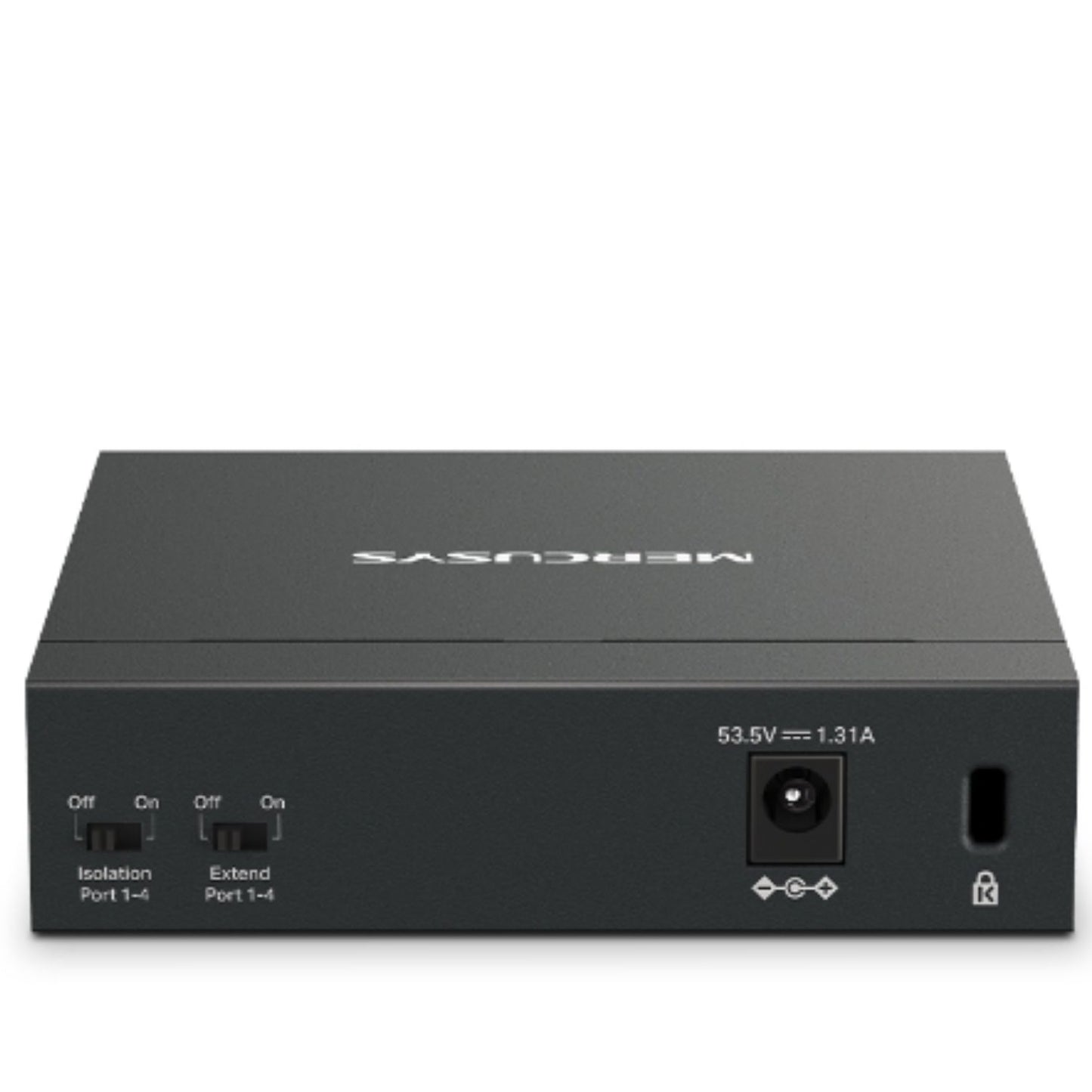 Mercusys MS105GP 5-Port Gigabit Desktop Switch with 4-Port PoE+, 10/100/1000 Mbps RJ45 ports, Up... - Image 3