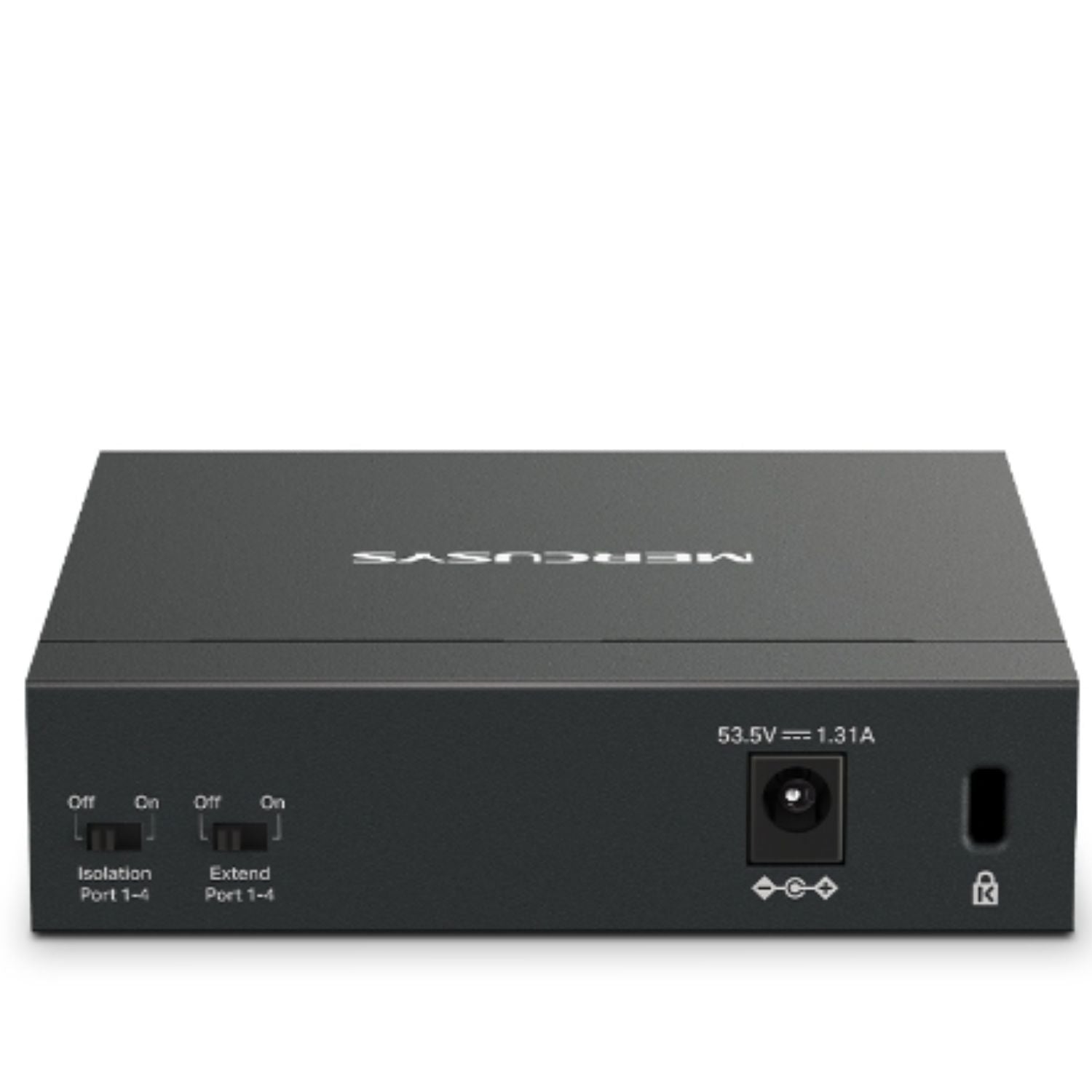 Mercusys MS105GP 5-Port Gigabit Desktop Switch with 4-Port PoE+, 10/100/1000 Mbps RJ45 ports, Up... - Image 3