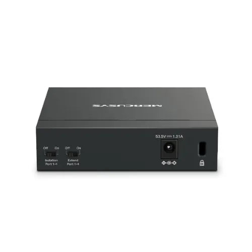 Mercusys MS105GP 5-Port Gigabit Desktop Switch with 4-Port PoE+, 10/100/1000 Mbps RJ45 ports, Up... - Image 3