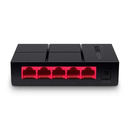Mercusys MS105G 5-Port Gigabit Desktop Switch, 5x Gigabit Ports, Compact Design, Plug N Play, Gre... - Image 2