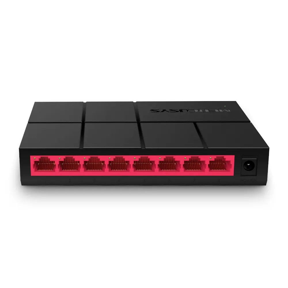 Mercusys MS108G 8-Port Gigabit Desktop Switch, 8x Gigabit Ports, Compact Design, Plug N Play, Gre...