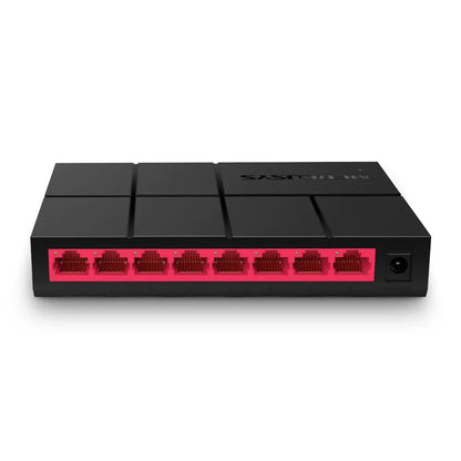 Mercusys MS108G 8-Port Gigabit Desktop Switch, 8x Gigabit Ports, Compact Design, Plug N Play, Gre...