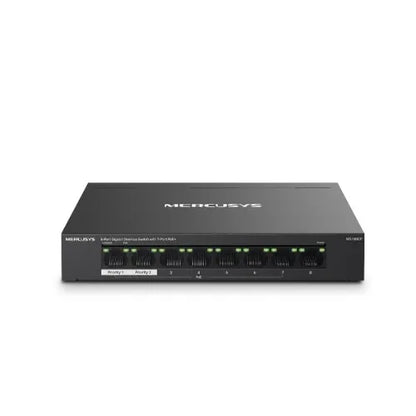 Mercusys MS108GP 8-Port Gigabit Desktop Switch with 7-Port PoE+, Up to 250 m - Network - Consumer