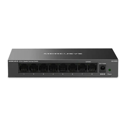 Mercusys MS108GS 8-Port Gigabit Desktop Switch, 8×10/100/1000 Mbps RJ45 port Supporting Auto-MDI/...
