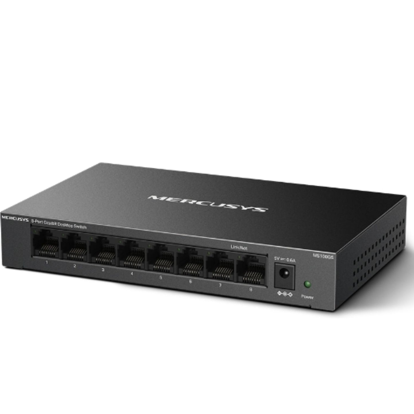 Mercusys MS108GS 8-Port Gigabit Desktop Switch, 8×10/100/1000 Mbps RJ45 port Supporting Auto-MDI/... - Image 2
