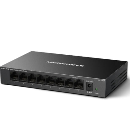 Mercusys MS108GS 8-Port Gigabit Desktop Switch, 8×10/100/1000 Mbps RJ45 port Supporting Auto-MDI/... - Image 2