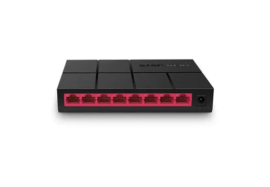 Mercusys MS108G 8-Port Gigabit Desktop Switch, 8x Gigabit Ports, Compact Design, Plug N Play, Gre... - Image 2