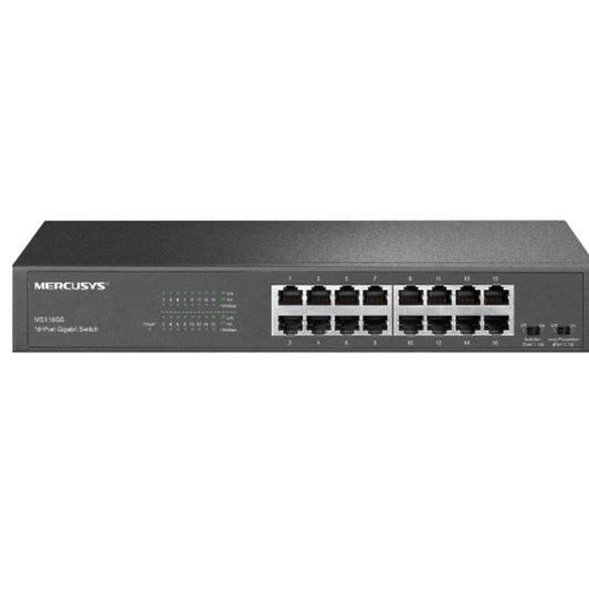 Mercusys MS116GS 16-Port Gigabit Desktop/Rackmount Switch - Network - Consumer