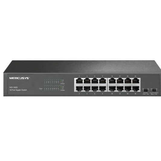 Mercusys MS116GS 16-Port Gigabit Desktop/Rackmount Switch - Network - Consumer