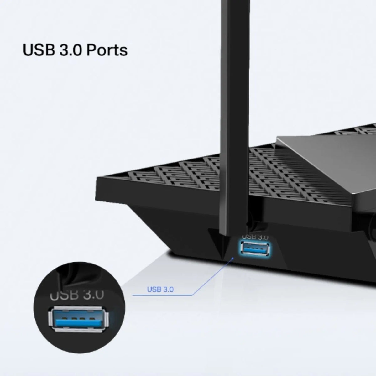 (E)TP-Link Archer AX72 Pro AX5400 Multi-Gigabit WiFi 6 Router, 574 Mbps at 2.4 GHz + 4804 Mbps at... - Image 3