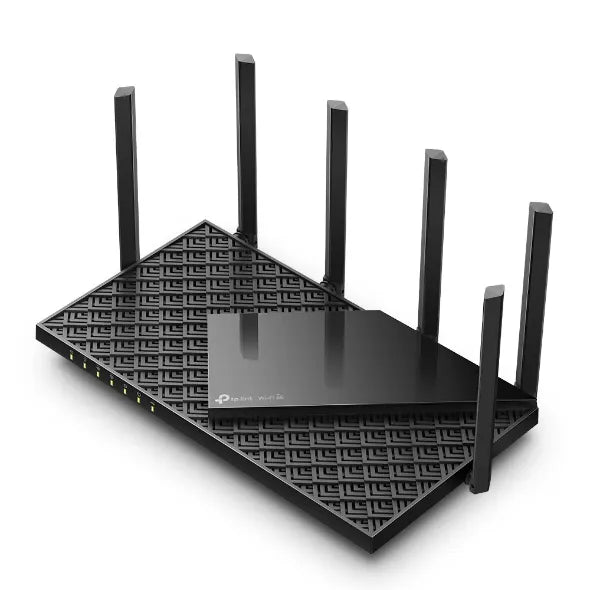 TP-Link Archer AXE75 AXE5400 Tri-Band Gigabit Wi-Fi 6E Router,  574 Mbps at 2.4 GHz + 2402 Mbps a... - Image 2