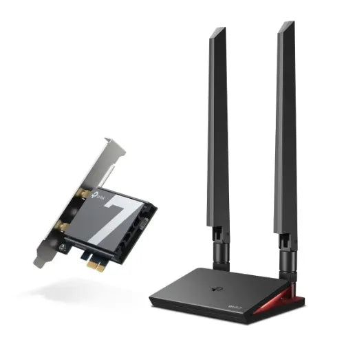 TP-Link Archer TBE550E BE9300 Wi-Fi 7 Bluetooth 5.4 PCIe Adapter, 6GHz@5760 Mbps, 5GHz@2880 Mbps,... - Image 2