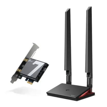 TP-Link Archer TBE550E BE9300 Wi-Fi 7 Bluetooth 5.4 PCIe Adapter, 6GHz@5760 Mbps, 5GHz@2880 Mbps,... - Image 2