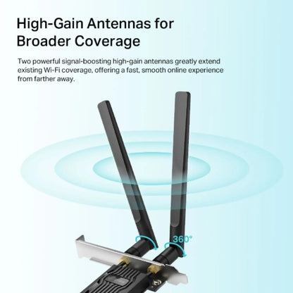 TP-Link Archer TX20E AX1800 Wi-Fi 6 Bluetooth 5.2 PCIe Adapter, 1201Mbps@5GHz, 574Mbps@2.4GHz - N... - Image 3