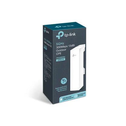 TP-Link CPE510 5GHz 300Mbps 13dBi Outdoor CPE Access Point up to 27dBm, 2T2R, 802.11a/n, 16dBi Di...