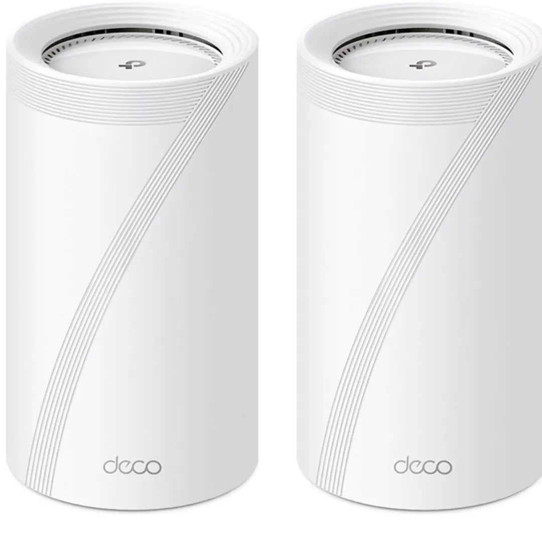 TP-Link Deco BE85(2-pack) BE22000 Tri-Band Whole Home Mesh Wi-Fi 7 System (WiFI7), 1376 Mbps at 2... - Image 2