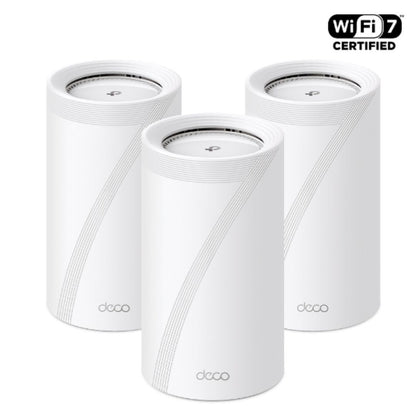 TP-Link Deco BE85(3-pack) BE22000 Tri-Band Whole Home Mesh Wi-Fi 7 System (WIFI7) 1376 Mbps at 2.... - Image 2