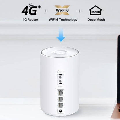 TP-Link Deco X10-4G(1-pack)  AX1500 4G Whole Home Mesh Wi-Fi 6 System, Dual-Band, Seamless AI Roa... - Image 3