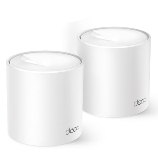 TP-Link Deco X1500(2-pack) AX1500 Whole Home Mesh Wi-Fi 6 System, 300 Mbps at 2.4 GHz + 1201 Mbps...