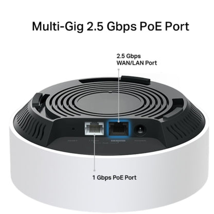 TP-Link Deco X50-PoE(1-pack) AX3000 Whole Home Mesh WiFi 6 System with PoE, 574 Mbps at 2.4 GHz +... - Image 3