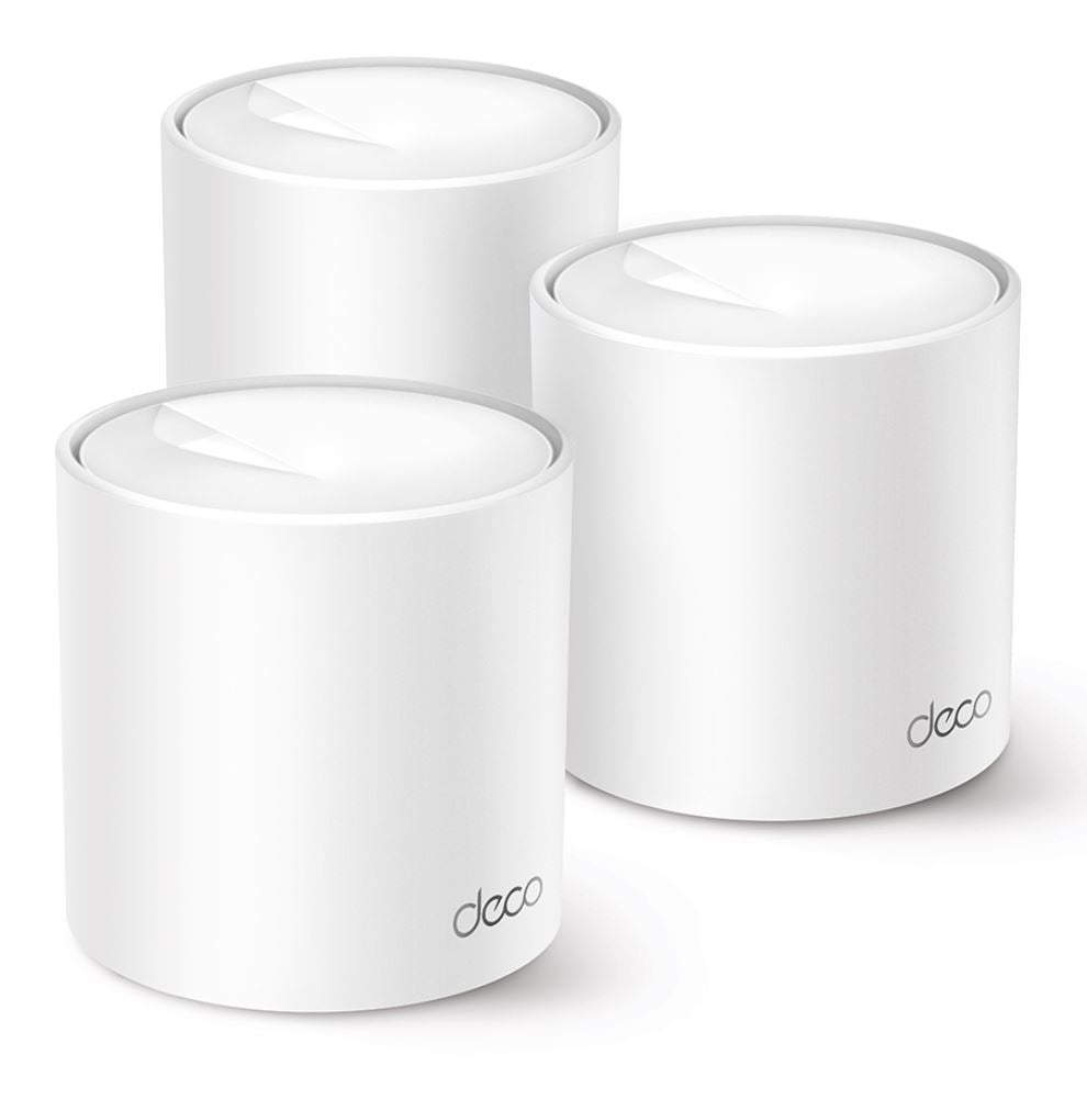 TP-Link Deco X50 Pro(3-pack) AX3000 Whole Home Mesh WiFi 6 System , 574 Mbps at 2.4 GHz + 2402 Mb...