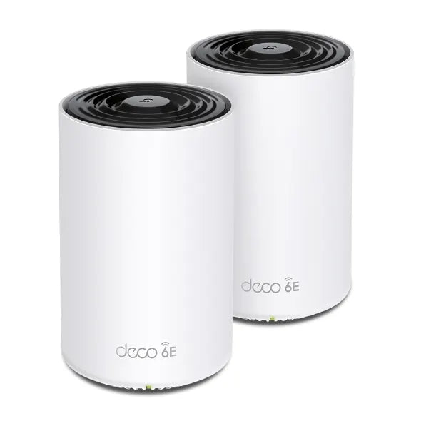 (CH)TP-Link Deco XE75 AXE5400 Tri-Band Mesh Wi-Fi 6E System (2-pack) 574 Mbps at 2.4 GHz + 2402 M...