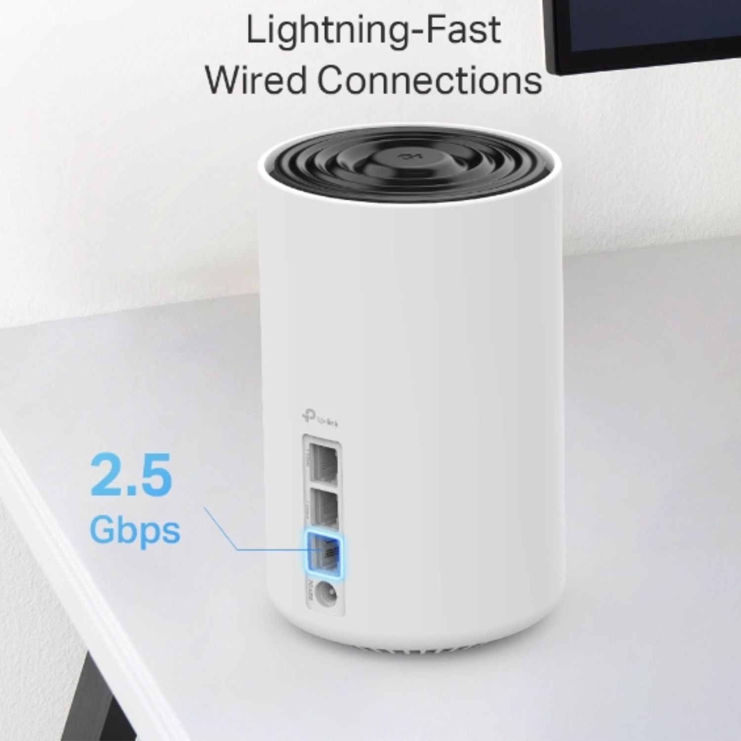 TP-Link Deco XE75 Pro(2-pack)) AXE5400 Tri-Band Mesh Wi-Fi 6E System, 574 Mbps at 2.4 GHz + 2402... - Image 3