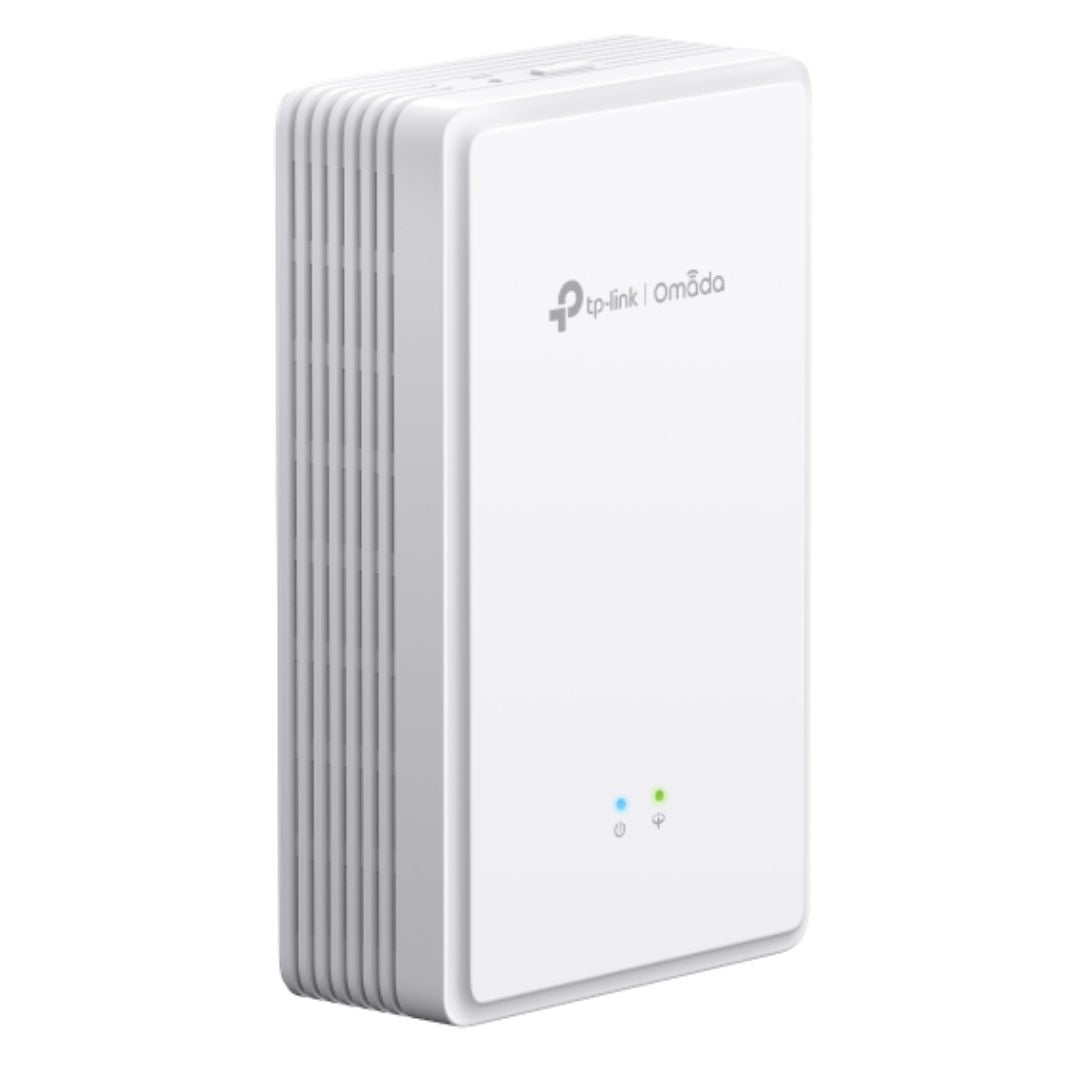 TP-Link EAP615GP-Wall Omada AX1800 Wi-Fi 6 Wall Plate GPON Access Point, 574Mbps at  2.4 GHz + 12...