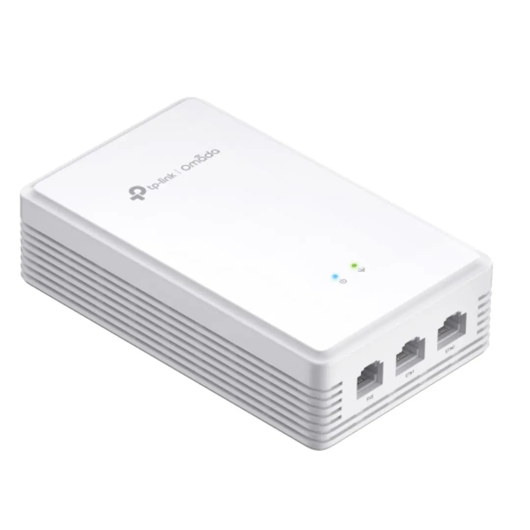TP-Link EAP615GP-Wall Omada AX1800 Wi-Fi 6 Wall Plate GPON Access Point, 574Mbps at  2.4 GHz + 12... - Image 2