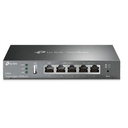 TP-Link TL-ER605 (TL-R605) SafeStream Gigabit Multi-WAN VPN Router PPPoE 1 WAN 3 Changeable WAN/L... - Image 2
