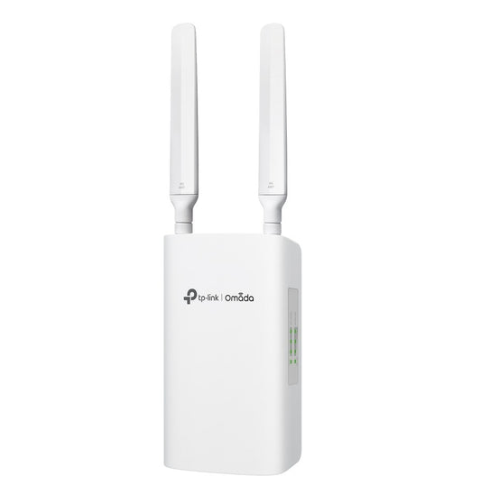 TP-Link ER703WP-4G-Outdoor Omada 4G+ Cat6 AX3000 Wi-Fi 6 Outdoor/Indoor Gateway, 574Mbps at 2.4 G...