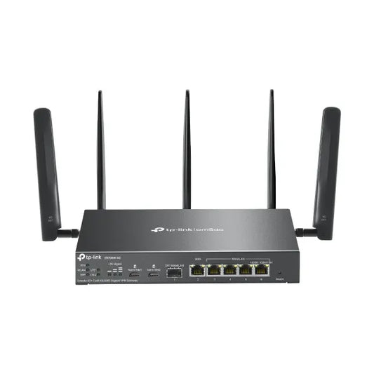 (CH)TP-Link ER706W-4G Omada 4G+ Cat6 AX3000 Gigabit VPN Router, 4G+, Dual Band Wi-fi 6, 6 Gigabit...