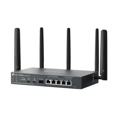TP-Link ER706WP-4G Omada 4G+ Cat6 AX3000 Gigabit VPN Gateway with 4-Port PoE+, 574Mbps at 2.4 GHz... - Image 4