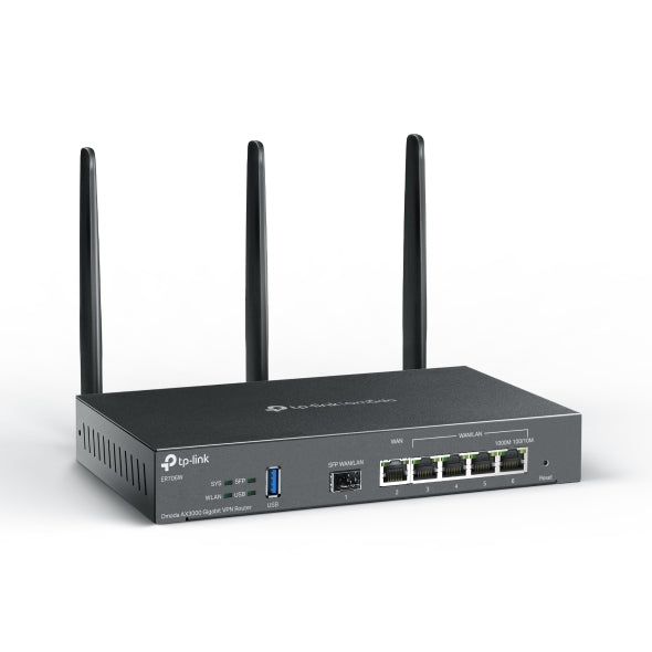 TP-Link ER706W Omada AX3000 Gigabit VPN Router, 6 Gigabit Ports (5 RJ45+1 SFP), Omada Mesh, IPSec... - Image 2