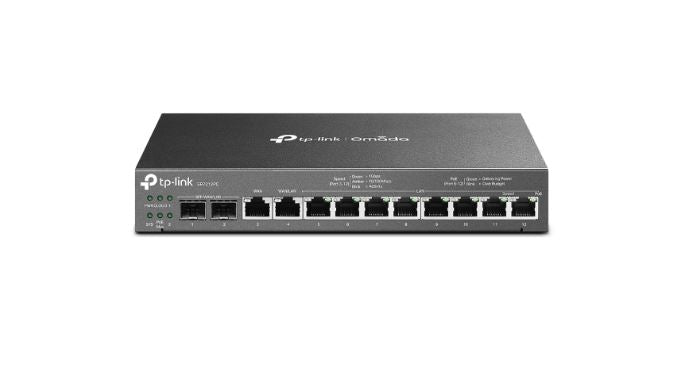 TP-Link ER7212PC Omada 3-in-1 Gigabit VPN Router Integrates Router, POE+ Output  Omada Mgt. Contr...