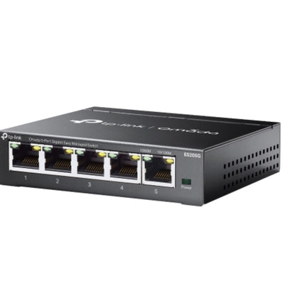 TP-Link ES205G Omada 5-Port Gigabit Easy Managed Switch by Omada SDN,  VLAN, QoS, IGMP Snooping,... - Image 3
