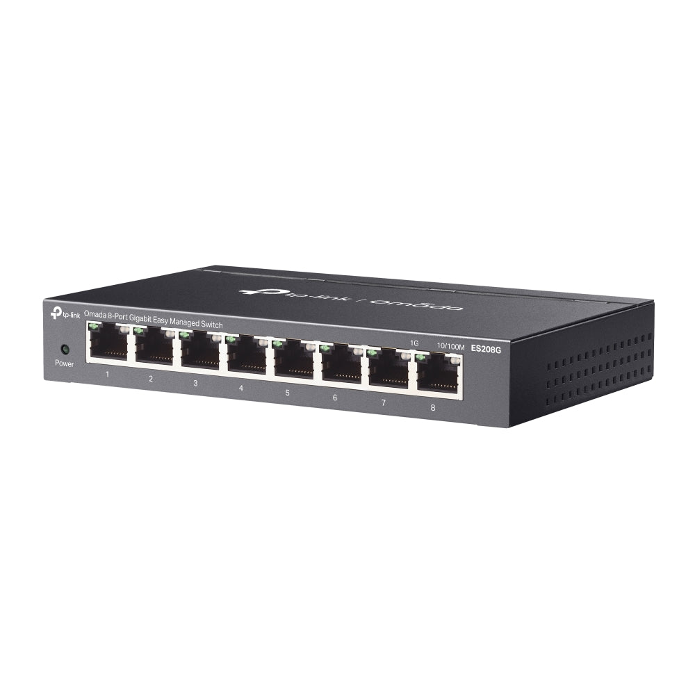 TP-Link ES208G Omada 8-Port Gigabit Easy Managed Switch, Flow Control, Loopback Detection, Port I... - Image 3