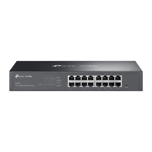 (CH)TP-Link ES216G Omada 16-Port Gigabit Easy Managed Switch, Flow Control, Loopback Detection, P...