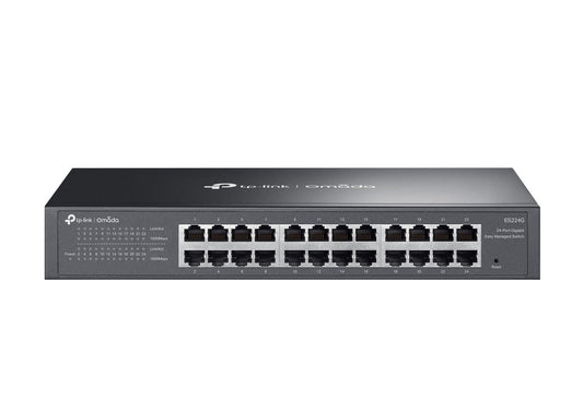 TP-Link ES224G Omada 24-Port Gigabit Easy Managed Switch, Flow Control, Loopback Detection, Port...