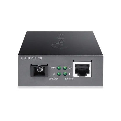 TP-Link TL-FC111PB-20 10/100Mbps WDM Media Converter with 1-Port PoE - IEEE 802.3u, 20KM, 1310 nm... - Image 3