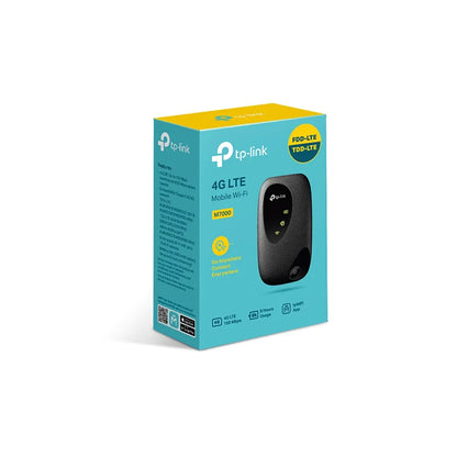 (E)TP-Link M7000 4G-LTE Mobile Wi-Fi 150Mbps DL 50Mbps UL 4G SIM Card Slot 2000mAh 8hrs Rechargea...