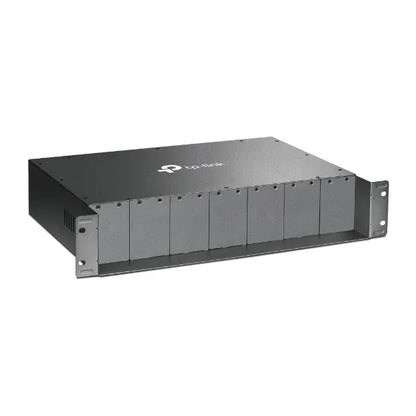 TP-Link MC1400 19' 2U Rackmount Chassis for 14-Slot Media Converters, Redundant Power Supply, Hot...