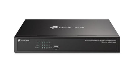 TP-Link VIGI NVR1008H-8MP 8 Channel PoE+ Network Video Recorder, 113W PoE Budget, H.265+, 4K Vide... - Image 2