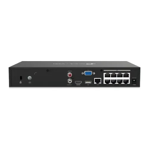 TP-Link VIGI NVR1008H-8P 8 Channel PoE+ Network Video Recorder, 53W PoE Budget, H.265+, 4K Video... - Image 3