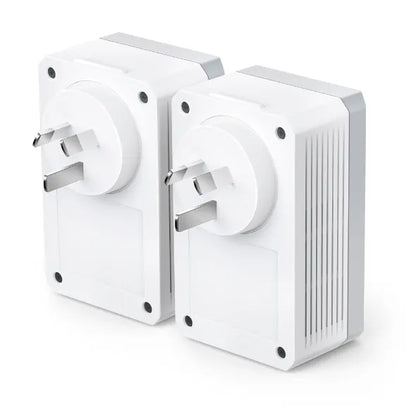 TP-Link TL-PA4010P KIT AV600 Powerline Adapter with AC Pass Through Starter Kit 600Mbps HomePlug... - Image 2