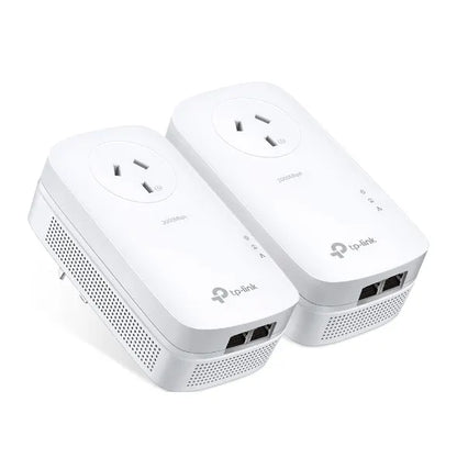 TP-Link TL-PA9020P KIT AV2000 2-Port Gigabit Passthrough Powerline Starter Kit, HomePlug AV2, Up... - Image 2