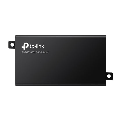 TP-Link TL-POE160S Omada PoE+ Injector, 2 Gigabit Ports, 802.3af/at, Integrated Power Supply, Wall Mountable, Plug  Play