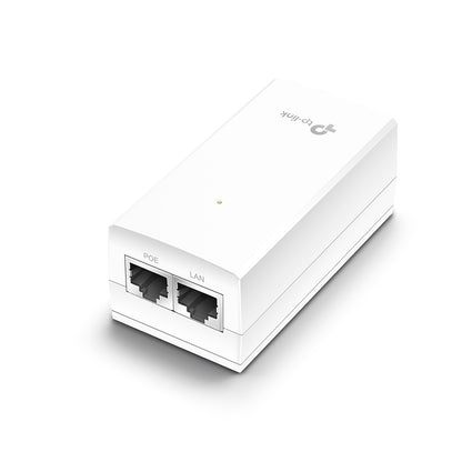 TP-Link POE4818G Omada 48V Passive PoE Injector Adapter, 1× Gigabit PoE Port, 1× Gigabit Non-PoE Port